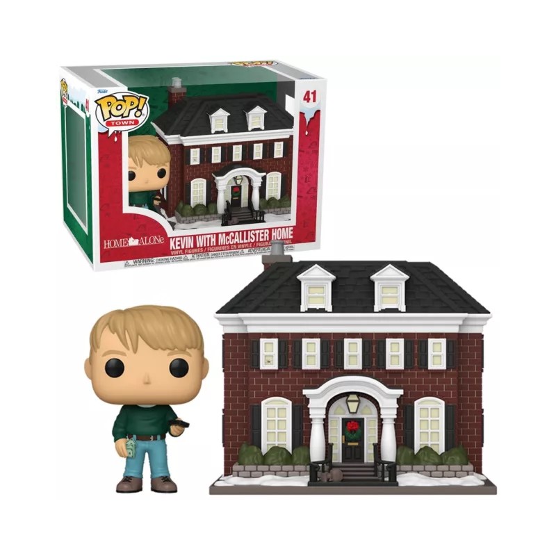 Funko Town - Home Alone - Kevin with McCallister Home 41