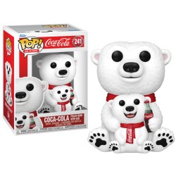 Pop Ad Icon Coca Cola Polar Bear with cub 241