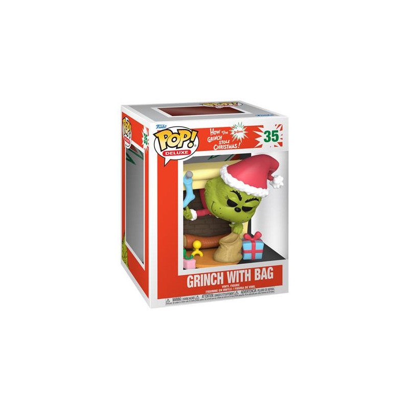 Pop Movies Deluxe - How the Grinch Stole Christmas - Grinch with Bag 35