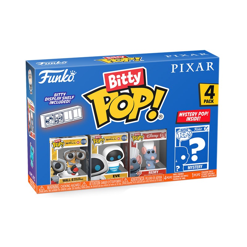 Bitty Pop! Disney Pixar 4 pack - Wall-E