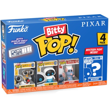 Bitty Pop! Disney Pixar 4 pack - Wall-E