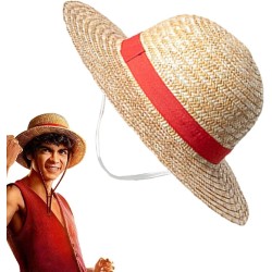 Cinereplicas - One Piece - Cappello di Puglia Luffy - Replica - Straw Hat