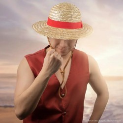 Cinereplicas - One Piece - Cappello di Puglia Luffy - Replica - Straw Hat