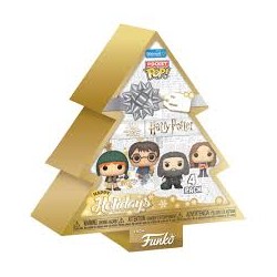 Pocket Pop Holiday - Harry Potter Christmas Tree 4 Pack