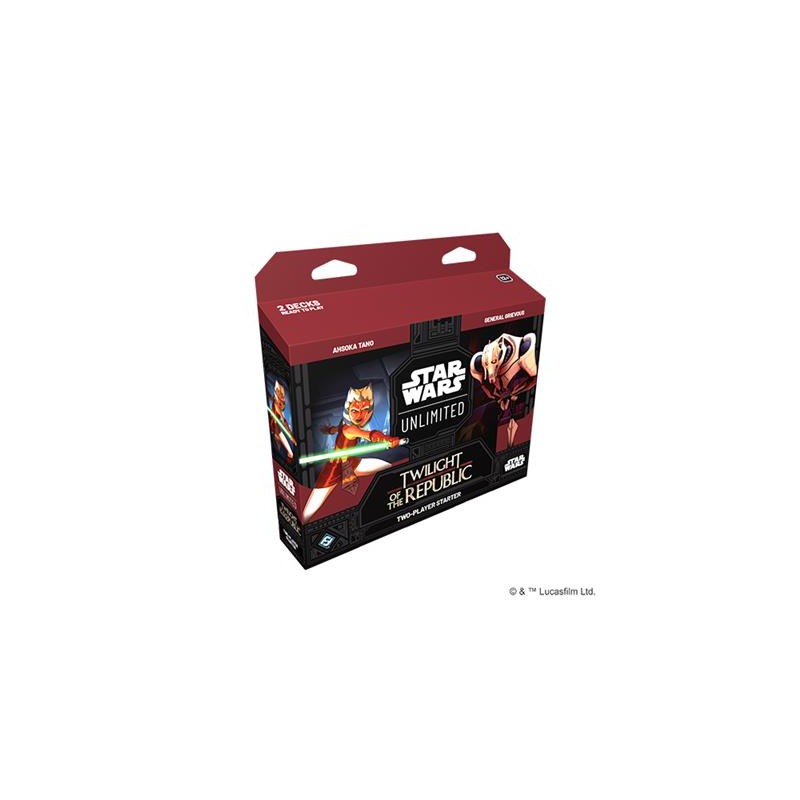 Star Wars: Unlimited - Crepuscolo della Repubblica: Starter Set - Ita