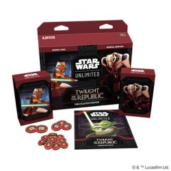 Star Wars: Unlimited - Crepuscolo della Repubblica: Starter Set - Ita