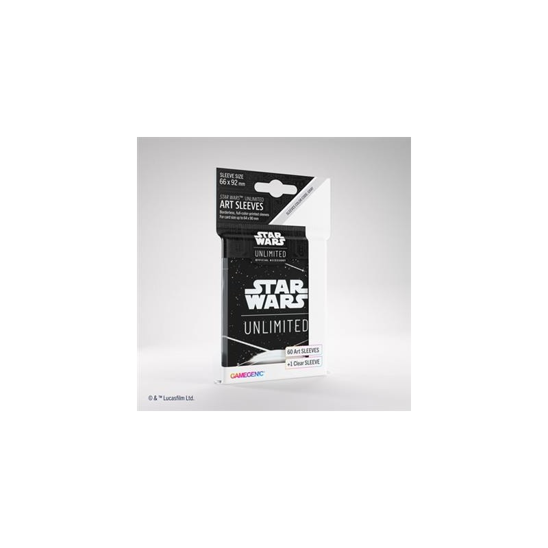 Gamegenic - Star Wars: Unlimited - Art Sleeves Card Back White