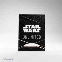 Gamegenic - Star Wars: Unlimited - Art Sleeves Card Back White