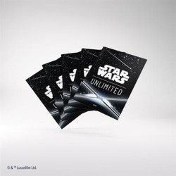 Gamegenic - Star Wars: Unlimited - Art Sleeves Card Back Black