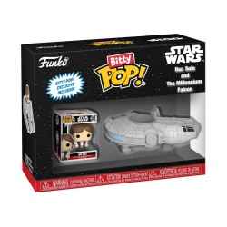 Bitty Pop! Ride - Star Wars - Han Solo con Millenium Falcon