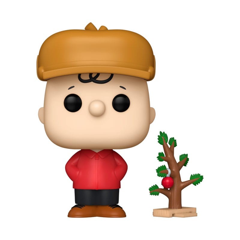 Pop Television - Peanuts - Charlie Brown With Tree - A  Charlie Brown Christmas