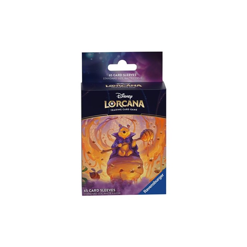 Ravensburger Tcg - Lorcana - 65 Buste Protettive - Winnie The Pooh