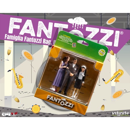 Infinite Statue -Fantozzi - Famiglia Fantozzi Rag. Ugo - La seconda tragica collezione - Cine Mini