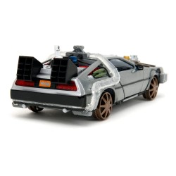 Jada - Back To The Future Part 3 Western: Delorean Time Machine 1:24 con luci