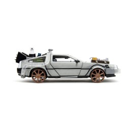 Jada - Back To The Future Part 3 Western: Delorean Time Machine 1:24 con luci