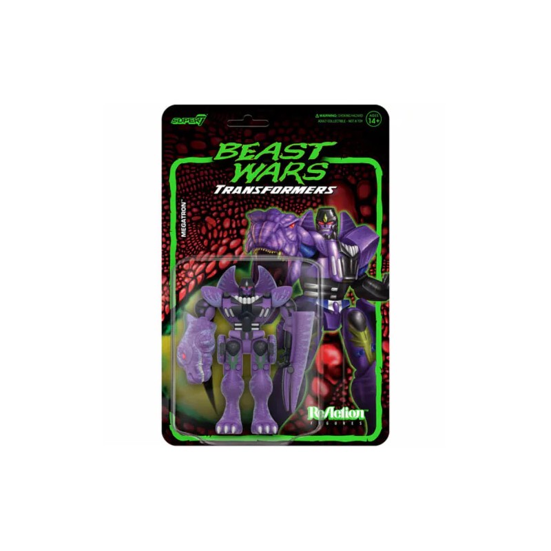 Hasbro Super 7 ReAction - Transformers Beast Wars - Megatron