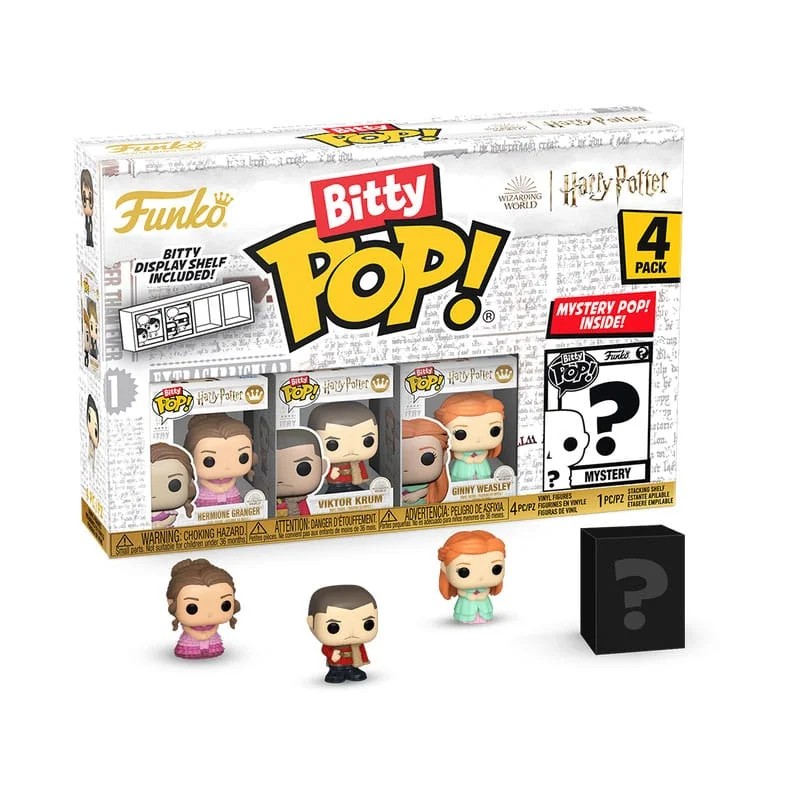 Bitty Pop! - Harry Potter - Calice di Fuoco - Hermione Granger 4 Pack