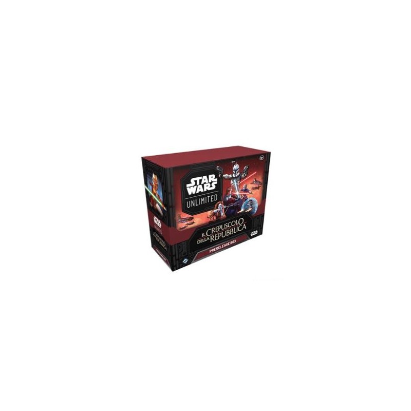 Star Wars Unlimited - Il Crepuscolo Della Repubblica: Prerelease Box Ita