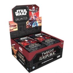 Star Wars Unlimited - Twilight of the Republic - Box Booster - (24 Buste) - Eng