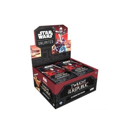 Star Wars Unlimited - Twilight of the Republic - Box Booster - (24 Buste) - Eng