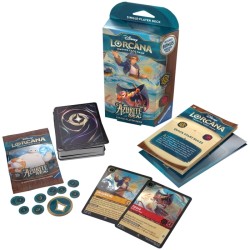 Ravensburger Tcg - Lorcana - Azurite Sea - Starter Deck: Amber Ruby ENG