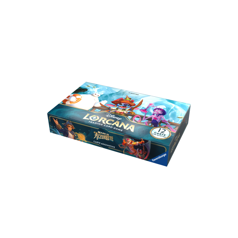 Ravensburger TCG - Lorcana - Box 24 Buste Mare di Azzurrite ITA