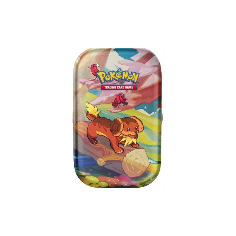 Pokemon - Scarlatto E Violetto - Paldea Sfavillante - Dachsbun - 1 Mini Tin Da Collezione (Ita)