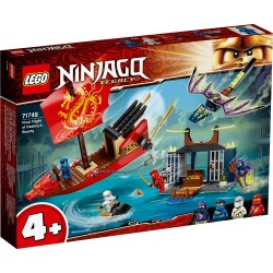 LEGO NINJAGO 71749 Il volo finale del Vascello del Destino