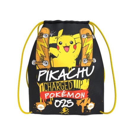 Pokemon - Borsa Palestra a sacco 43 cm Pikachu