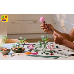 LEGO Botanical 10342 Bouquet di fiori rosa