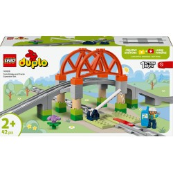 LEGO DUPLO 10426 Pack di espansione ponte e binari ferroviari