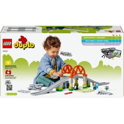 LEGO DUPLO 10426 Pack di espansione ponte e binari ferroviari