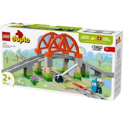 LEGO DUPLO 10426 Pack di espansione ponte e binari ferroviari