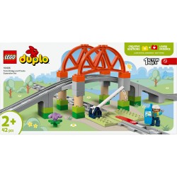 LEGO DUPLO 10426 Pack di espansione ponte e binari ferroviari