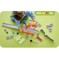 LEGO DUPLO 10426 Pack di espansione ponte e binari ferroviari