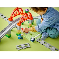 Train Bridge and Tracks Expansion Set