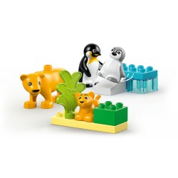 LEGO DUPLO 10442 Famiglie di animali: pinguini e leoni