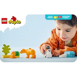 LEGO DUPLO 10442 Famiglie di animali: pinguini e leoni