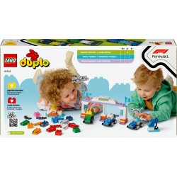 LEGO DUPLO 10445 Auto da corsa e piloti Team F1®