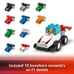 F1® team racewagens en coureurs