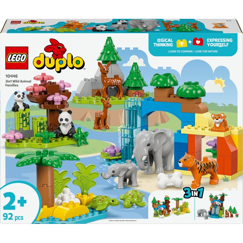 LEGO DUPLO 10446 Famiglie di animali 3 in 1