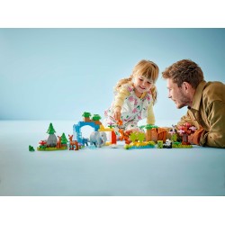 Wildtier-Familien 3-in-1-Set