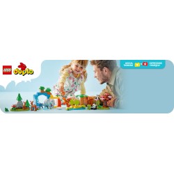 Wildtier-Familien 3-in-1-Set