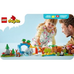 LEGO DUPLO 10446 Famiglie di animali 3 in 1