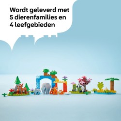 3-in-1 families van wilde dieren