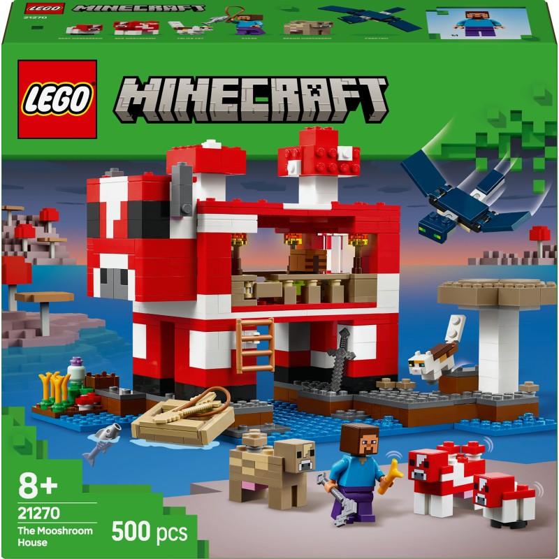 LEGO MINECRAFT 21270 La casa del Mooshroom