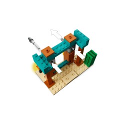 LEGO MINECRAFT 21267 Pattuglia nel deserto della bestia