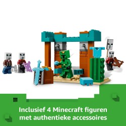 LEGO MINECRAFT 21267 Pattuglia nel deserto della bestia