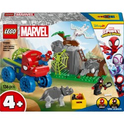 LEGO MARVEL 11199 Team Spidey: salvataggio su dino-ruspa