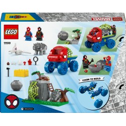 LEGO MARVEL 11199 Team Spidey: salvataggio su dino-ruspa